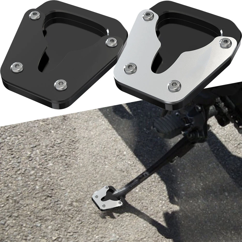 

For KOVE 450 Rally 450RALLY 2022 2023 2024 Motorcycle Kickstand Foot Feg Side Stand Base Enlarger Plate Pad Support Extension