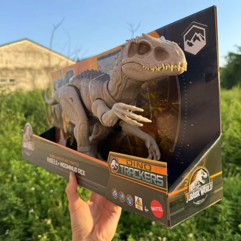 

In Stock Mattel Jurassic World Cartoon Model Mountain Sound and Light Tyrannosaurus Rex Model Dinosaur Toy HNT63 Gift