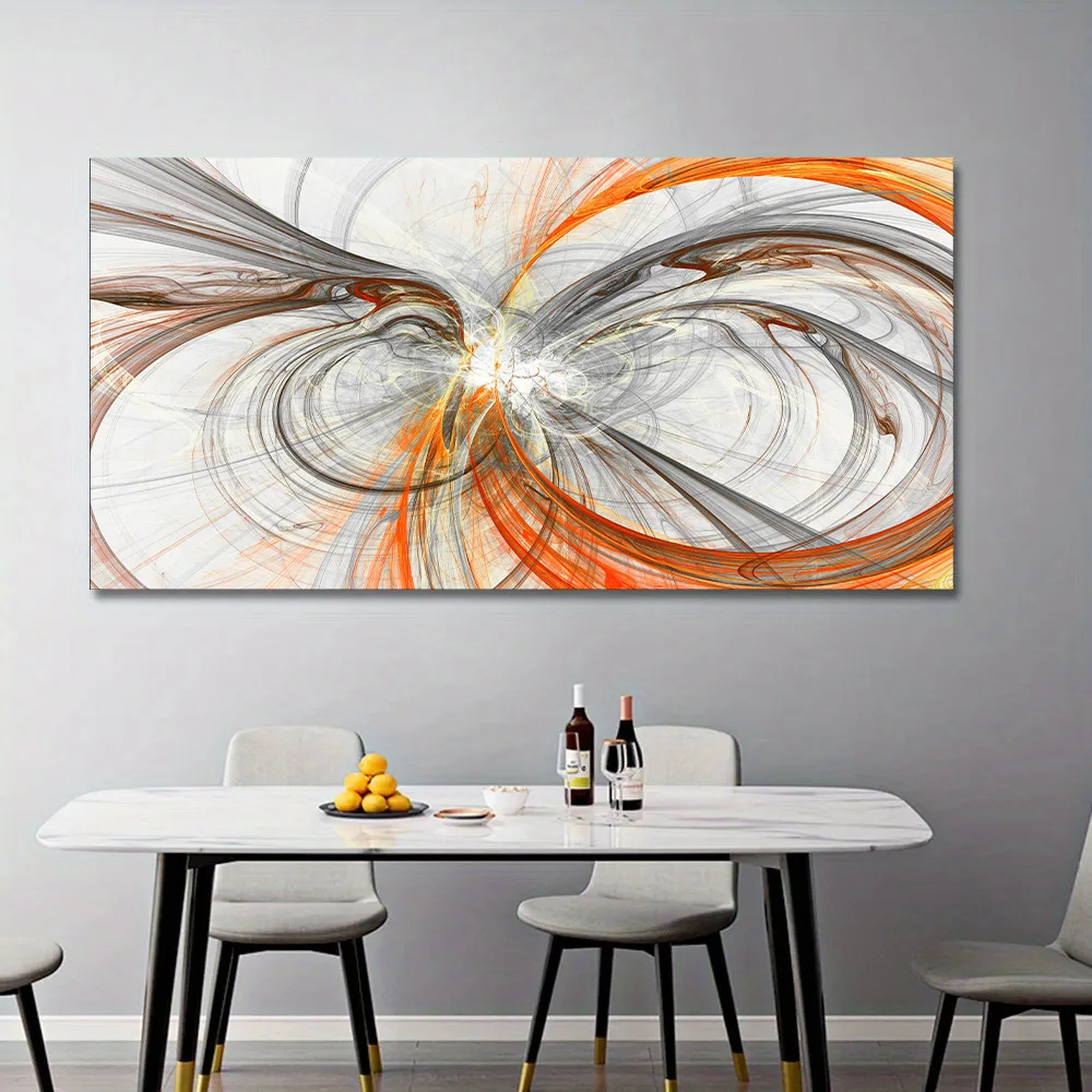 Papel Tapiz Autoadhesivo Modern Abstract Geometric Striped Decor Poster Canvas Art Print Frameless Painting Office Waterproof