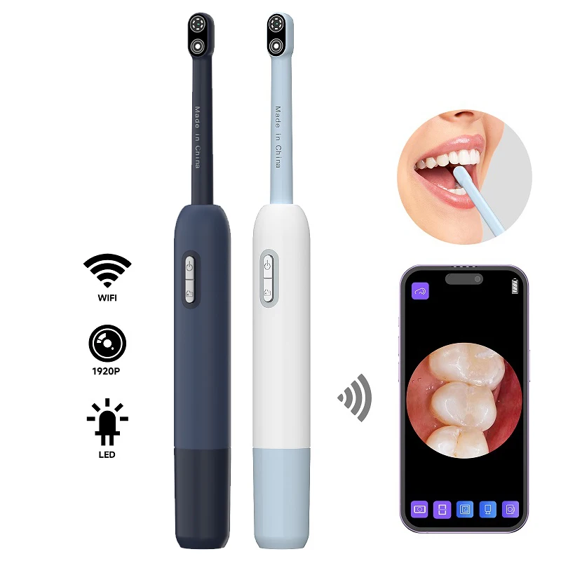 Handheld WIFI Oral Endoscope Video Camera LEDs Wireless Portable Dental Tooth Inspection Borescope For Iphone Android Phones