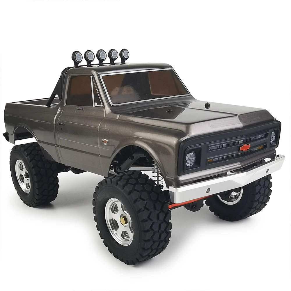 Przedni/tylny zderzak ze stopu metalu AXSPEED do osiowego SCX24 AXI00001 Chevrolet C10 1/24 gąsienica RC Model ciężarówki części zamienne