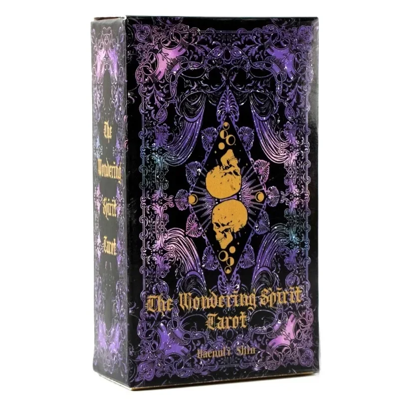 Belles cartes de tarot Wondering Spirit - Thème crâne et jeunesse pour la collection de jeux Le jeu de société de tarot Wondering Spirit