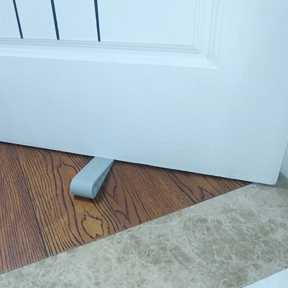 

2pcs Anti Pinch Door Stopper TPR ABS Material Floor Blocker Security Stops for Bottom Non Marking Protect Floors Unique Design