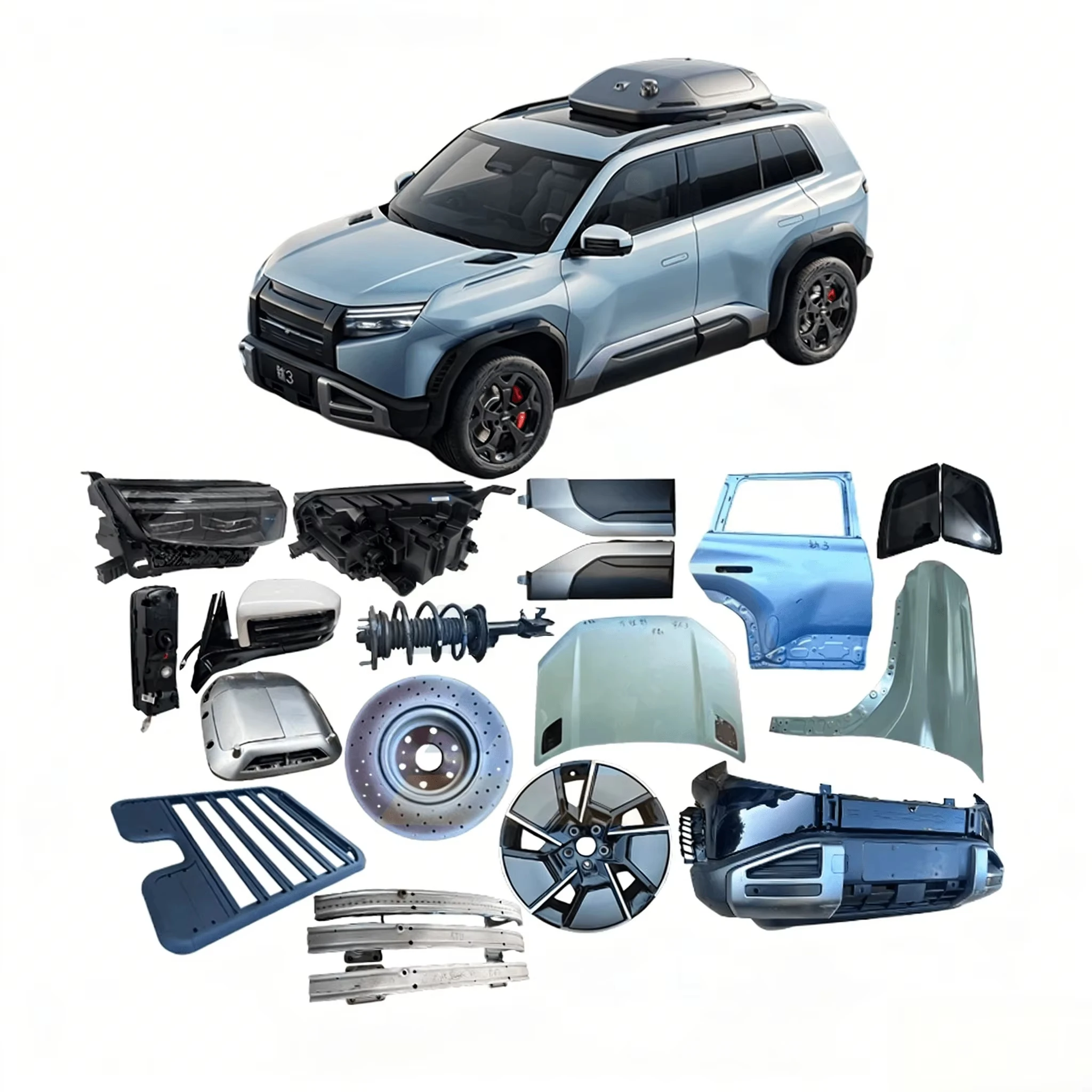 

Accessories Car Body Good Price for Leopard 3 Titanium Ultra Spare Parts 2025