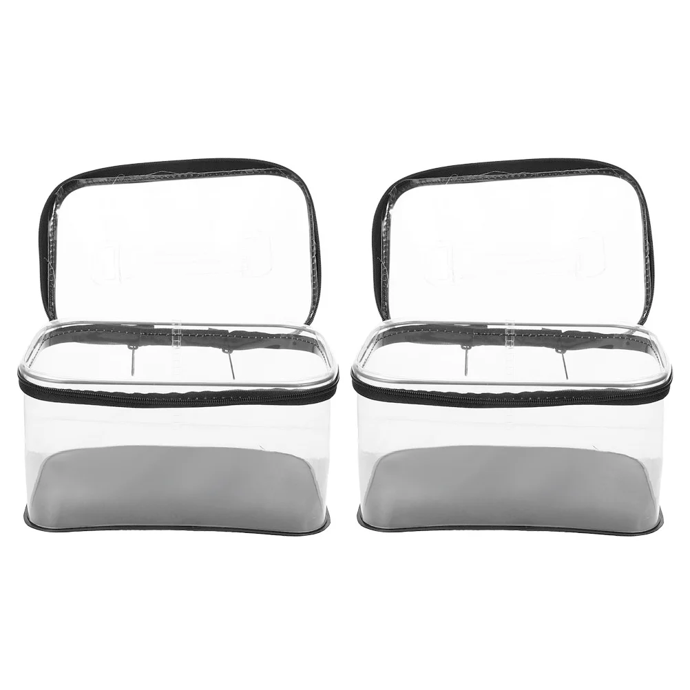 

2pcs Fishing Accessories Box Storage Organizer Gear Case for Tackle Bait Holder Portable Lure Tool EVA Durable Lightweight