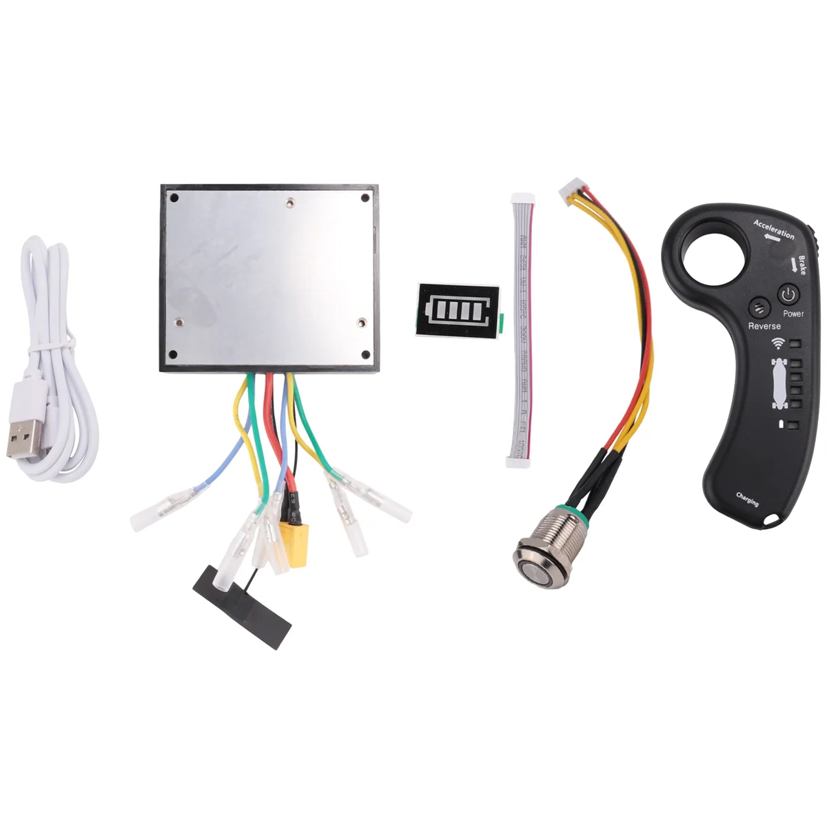 

36V Brushless Dual Motor Electric Skateboard Controller Set Longboard Drive ESC Substitute Scooter Mainboard Accessories