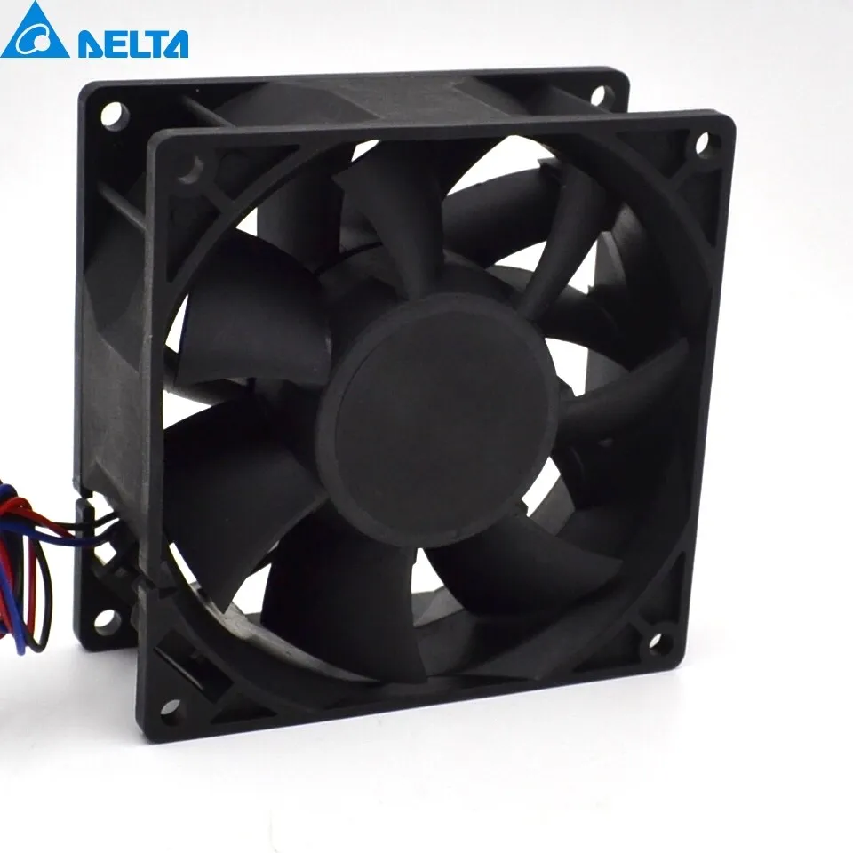 New 9038 dual ball bearing cooling fan violence 9CM 90mm 12V 1.5A FFB0912EHE-FOO 90*90*38mm for delta