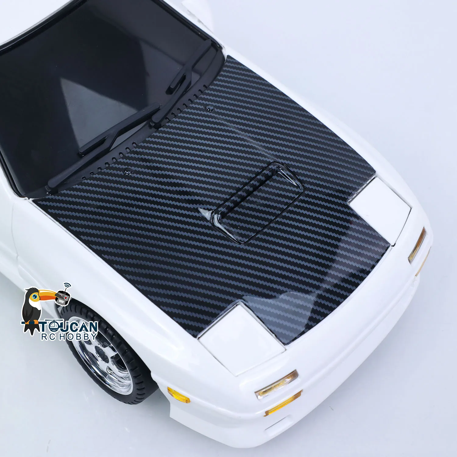 RC Mini Geschenk 1/18 Maßstab RTR Drift Hochgeschwindigkeitsauto RX7 RWD LDRC LD1802 Ferngesteuertes Rennfahrzeug mit Gyroskop und Lichtern – Detail 18