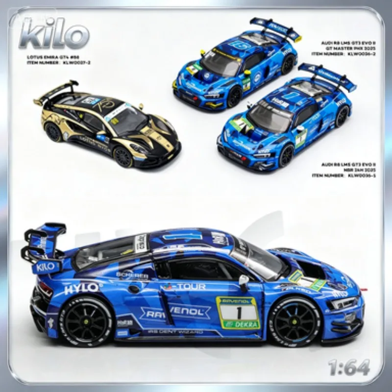 

KILO 1:64 High-end sports car, die-cast alloy model, gift for boys, premium static collection piece for adults, holiday gift.