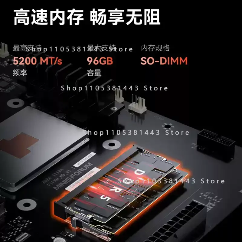 9 7945HX 16C/32T 2*DDR5 2*NVMe 2*SATA3.0 PCIe4.0 X16 Mini PC BD795M M-ATX 2.5G LAN  Motherboard