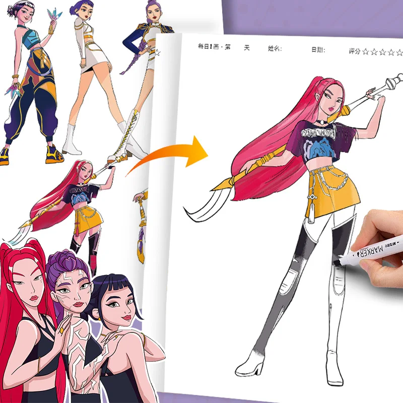 Fashion Girl Group Sketch Trac - đánh giá và giá Photography Book