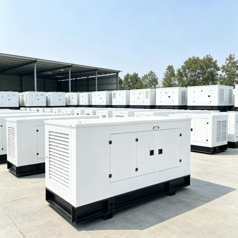 Customized Automatic Start Diesel Generator Set Silent Portable Power Generator Home Backup Three Phase Low Noise