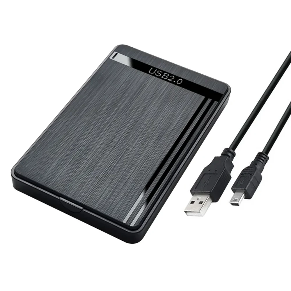 Boîtier de disque dur mobile SATA vers USB3.0, boîtiers de disque dur pour SSD, boîtier de stockage externe HDD avec câble ABS USB3.0/2.5, 2.0\