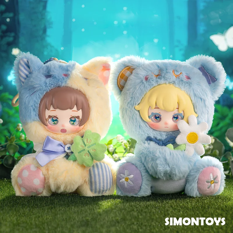

Authentic Nyzaii Sleeping Garden Series Blind Box Mystery Vinyl Bag Keychain Charm Collectible Doll Toy Birthday Gift for Girls