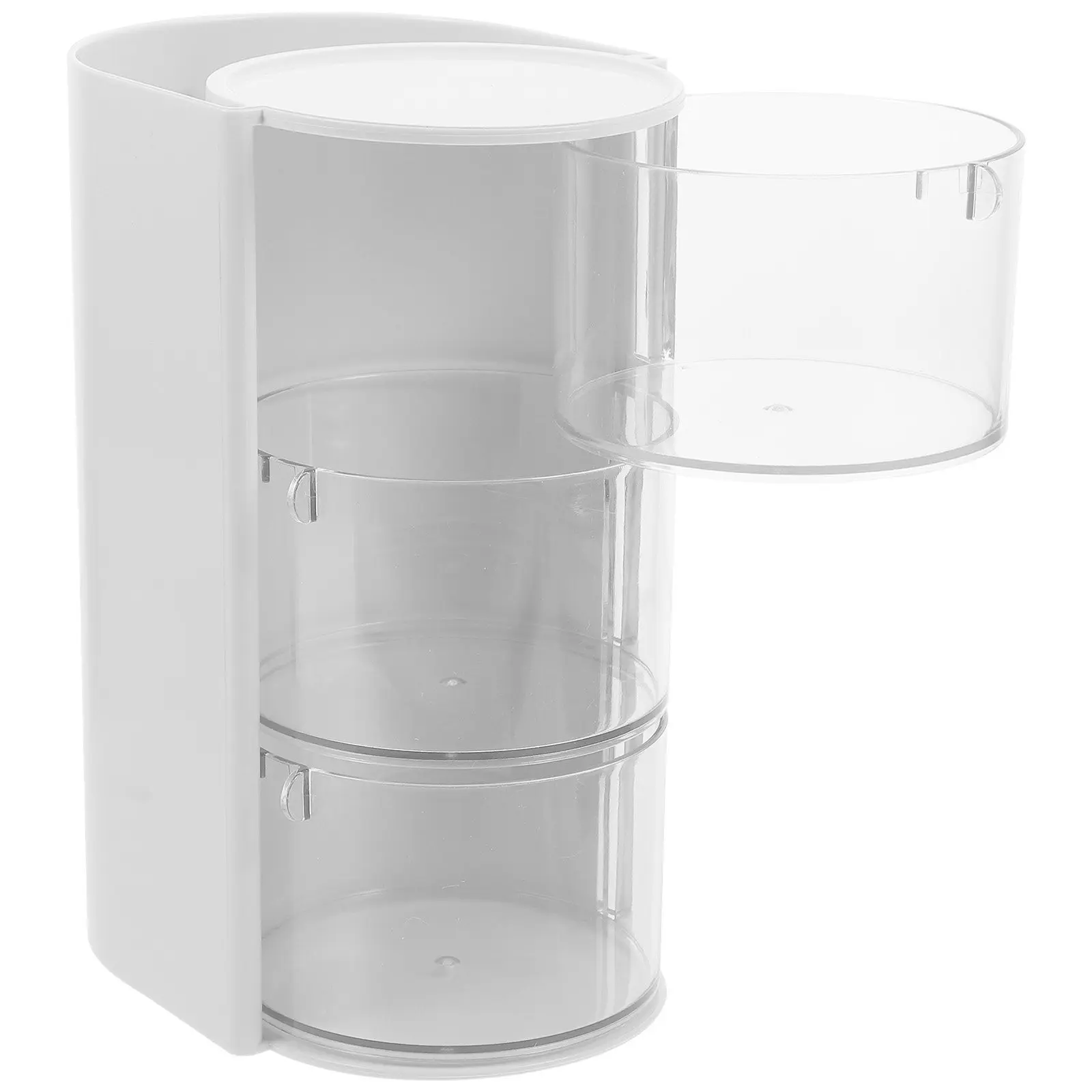 Rotating Makeup Brush Holder Desktop Organizer Makeup Storage Pen Holder Vanity Table Brush Organizer