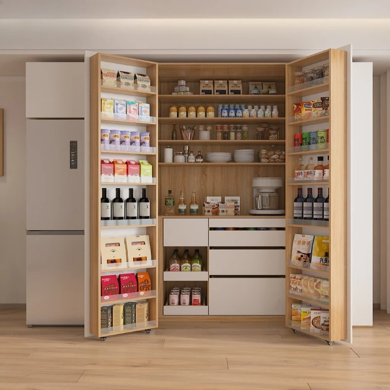 

Snack cabinet, dining side cabinet, refrigerator-type locker integrated against the wall, living room storage cabinet