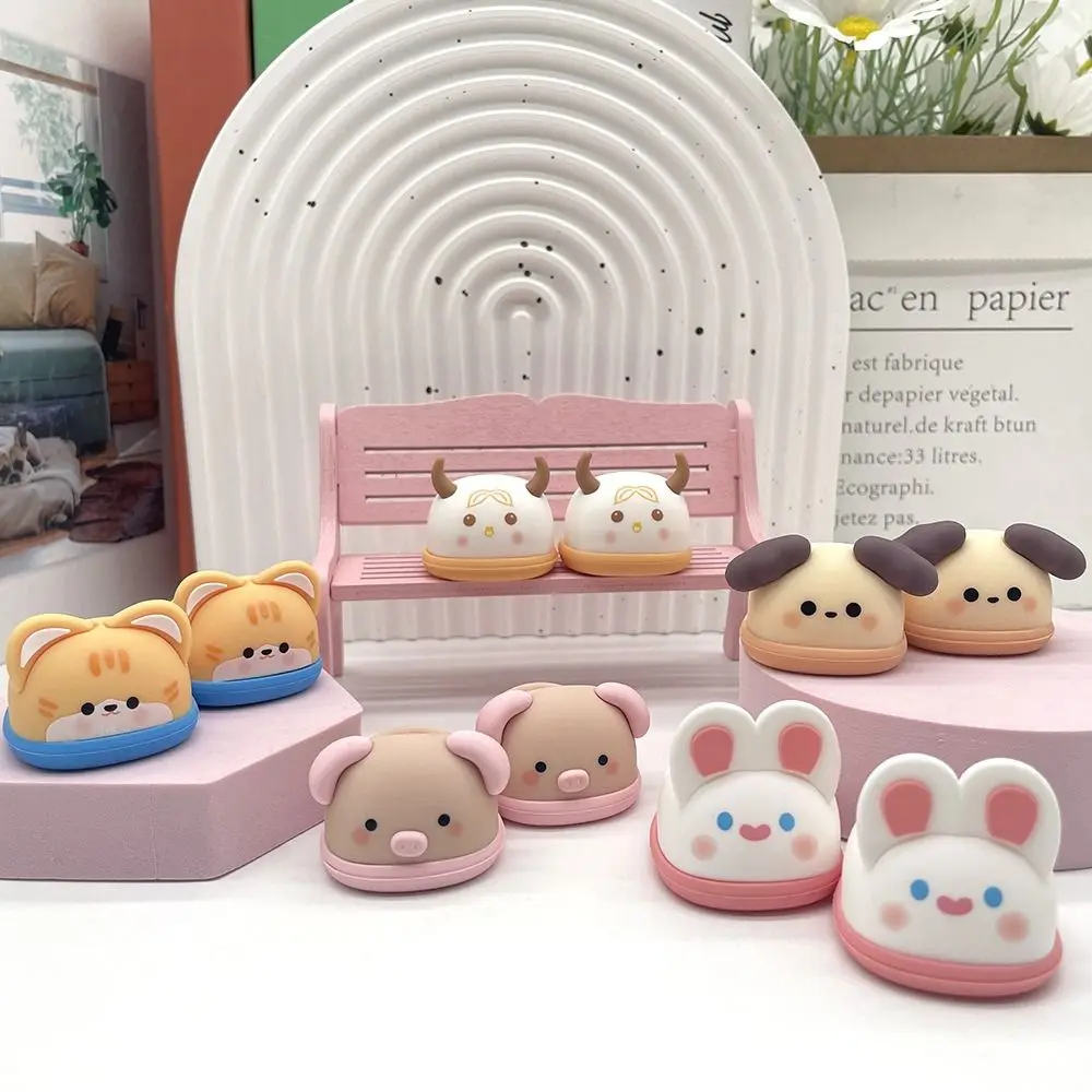 Calf Lovely 20cm/30cm Decorate Doll Shoes Animal Kawaii Mini Doll Board Shoes Soft Pig Standing Cotton Doll Shoes Kids