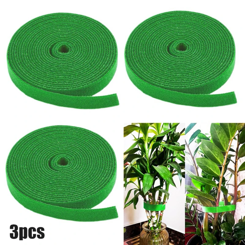 Plant Bandage Tie Adjustable Plant Support Reusable Fastener Tape For Home Garden Accessories