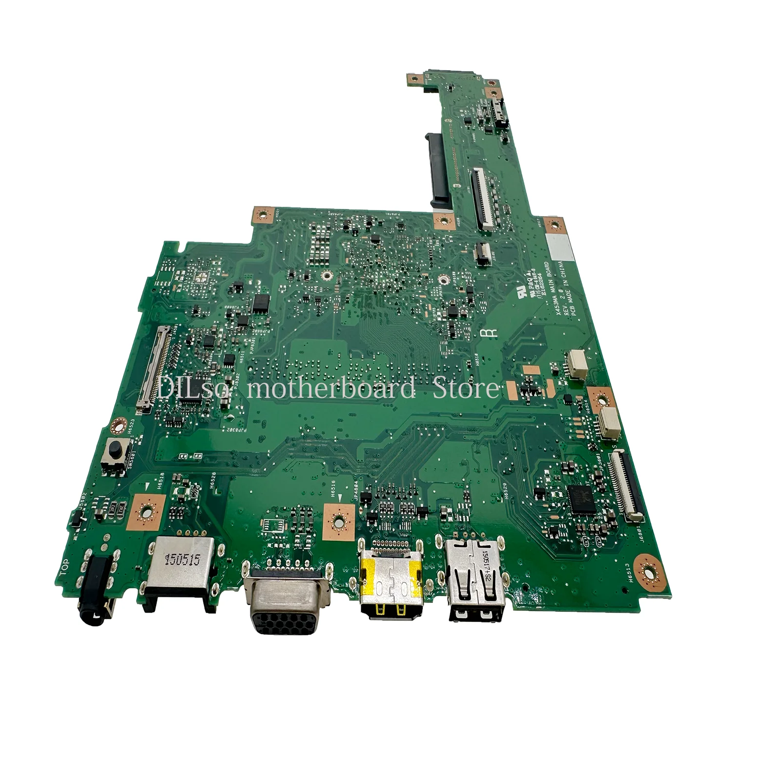 KEFU X453MA Mainboard For ASUS X453 X453MA Laptop Motherboard With N2830 N2840 N3530 N3540 DDR3L 2 Core 4 Core 100% Working Wel