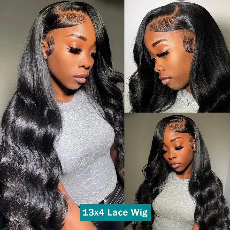 30 38Inch Loose Deep Wave 13x6 13x4 HD Lace Front Human Hair Wigs Body Wave Glueless Lace Wig 9X6 5x5 6X4 Glueless Closure Wig