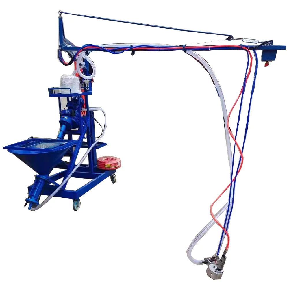 Mortar Spraying Machine Window Cover GRC Fiberglass Spraying Tool