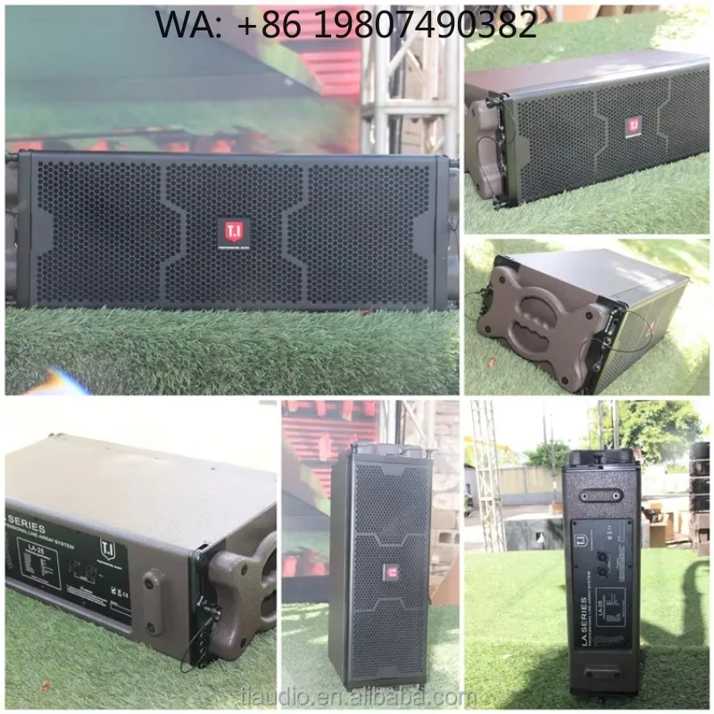 

Dual 5 Inch Active Line Array Speaker, complete DJ sound set for small DJ events, party and indoor activities