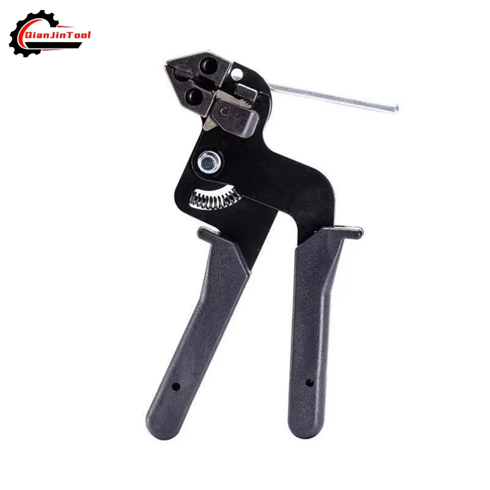 

Кусачки для кабельных стяжек, инструмент для обрезки и затяжки, автоматический пистолет для стяжек из нержавеющей стали 304, ручной инструмент для обвязки