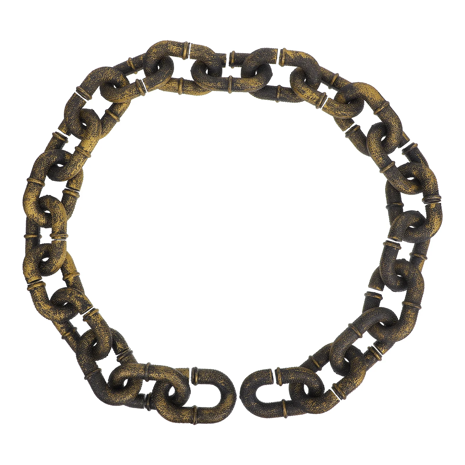 

Simulated Iron Chain Plastic Prop Halloween Costume Cosplay Accessory Party Decoration Fake ChainHaunted House Horror Atmosphere