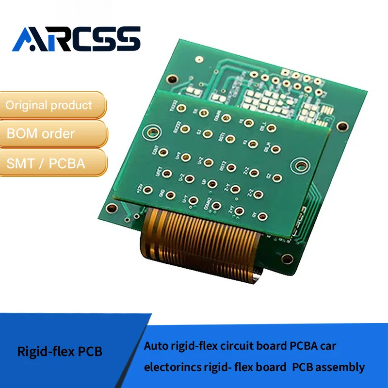 Placa de circuito rígido-flexível automática PCBA elettori de carro montagem PCB de placa rígida-flex