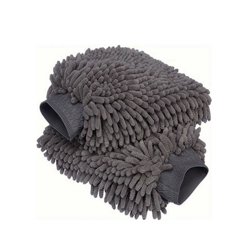Autowashandschoenen Microfiber Chenille Reiniging Kras Pluisvrije verzorging Zachte wanten Wassen Auto Voertuig Afstoffen Motoraccessoires