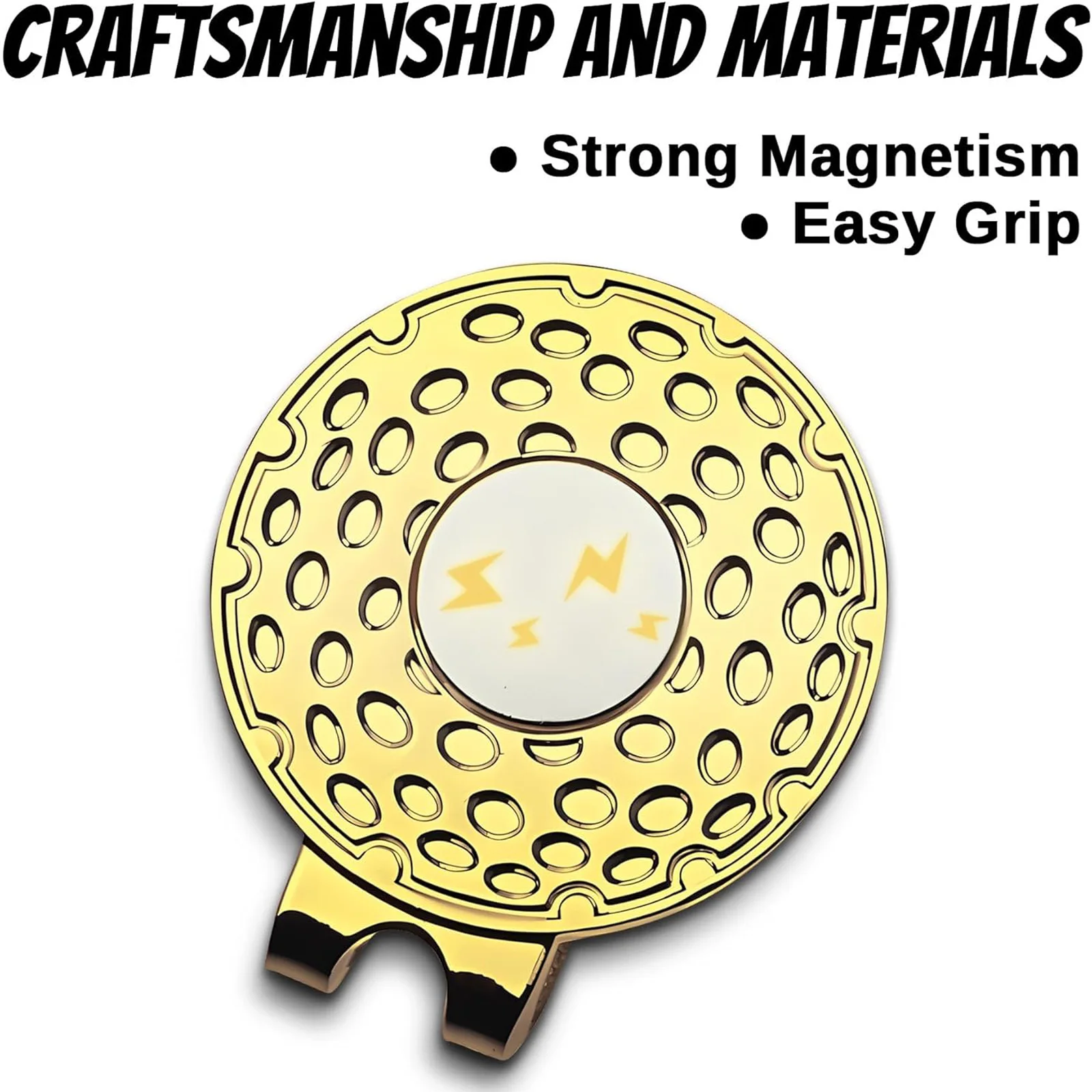 

1/5/10pcs magnetic golf cap clip with ball marking clip, suitable for golf gloves, hats, hat wraps, sun visors
