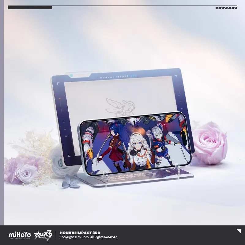 miHoYo HonkaiImpact3 Official Anime and Ggame Peripheral 2025 Acrylic Photo Frame Ornament DIY Desktop Decoration Holiday Gift