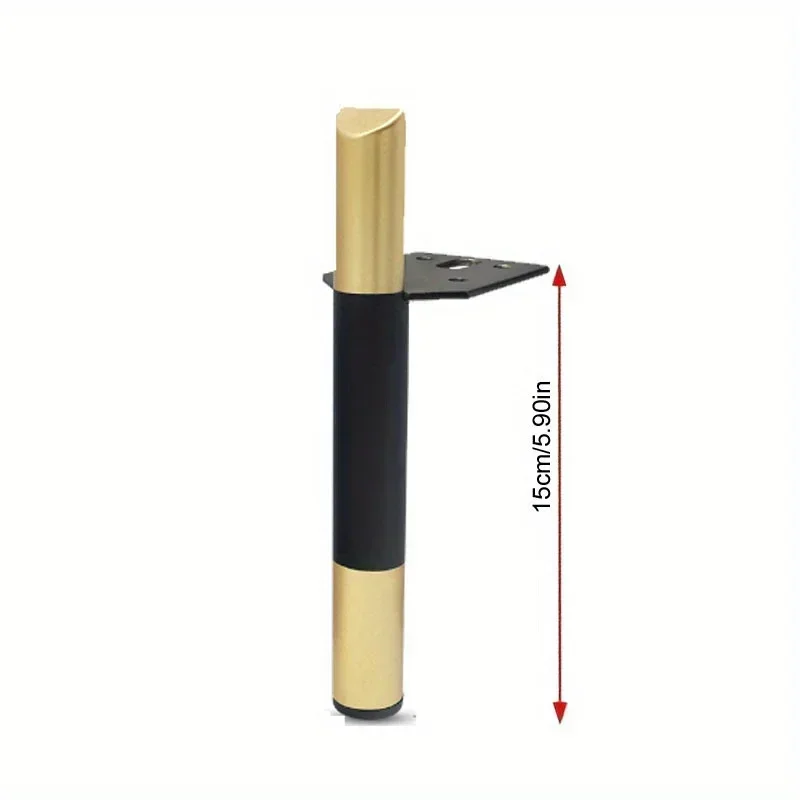 2pcs Furniture Feet Metal Sofa Legs Replacement Sofa Coffee Table Cupboard Cabinet TV Stand Feet Furniture Legs Modern Design