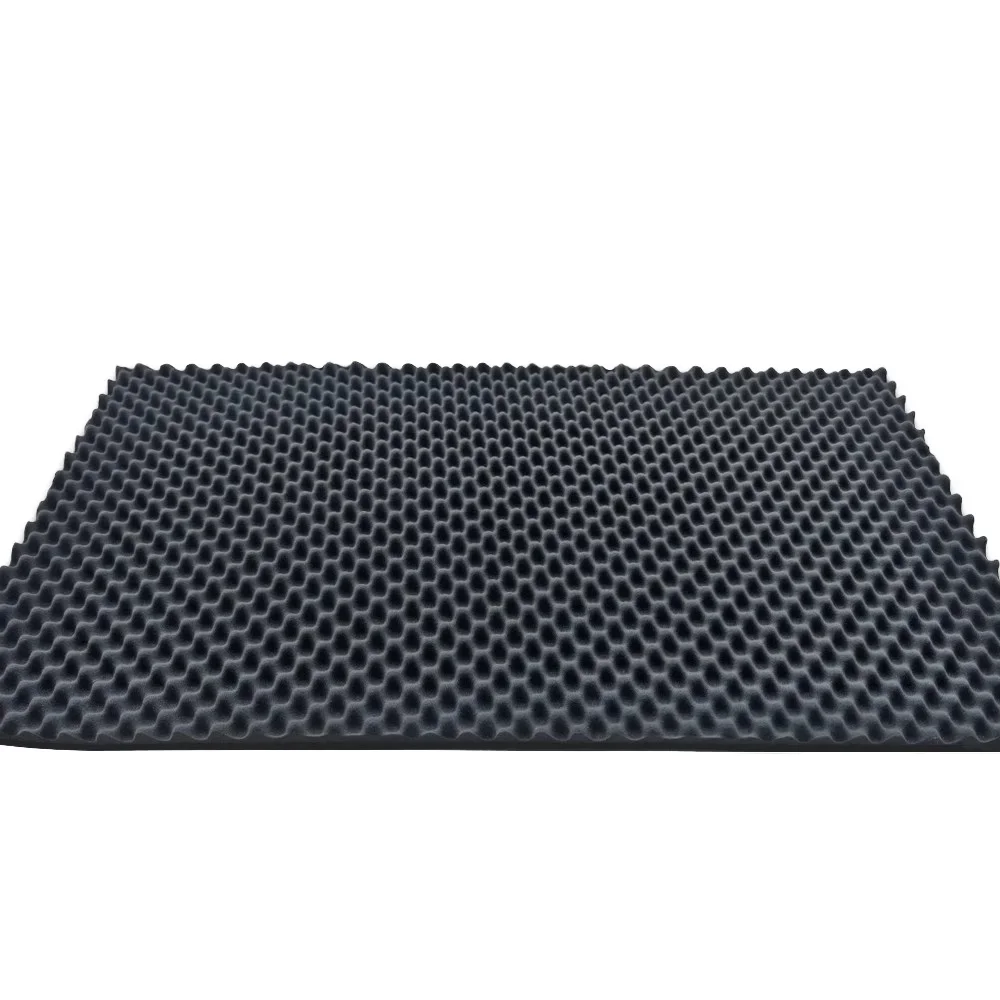 Wholesale Custom Wave Rebound Egg Crate Car Sound Proof Foam Sponge Sound Absorbing Sponge Acoustic Memory Foam