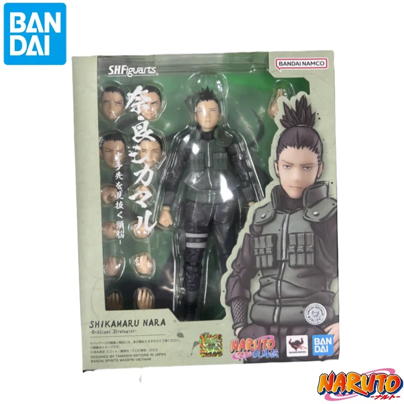 

in stock BANDAI Original BANPRESTO Naruto Nara Shikamaru action figure Model Doll Brand New Boxed anime characters