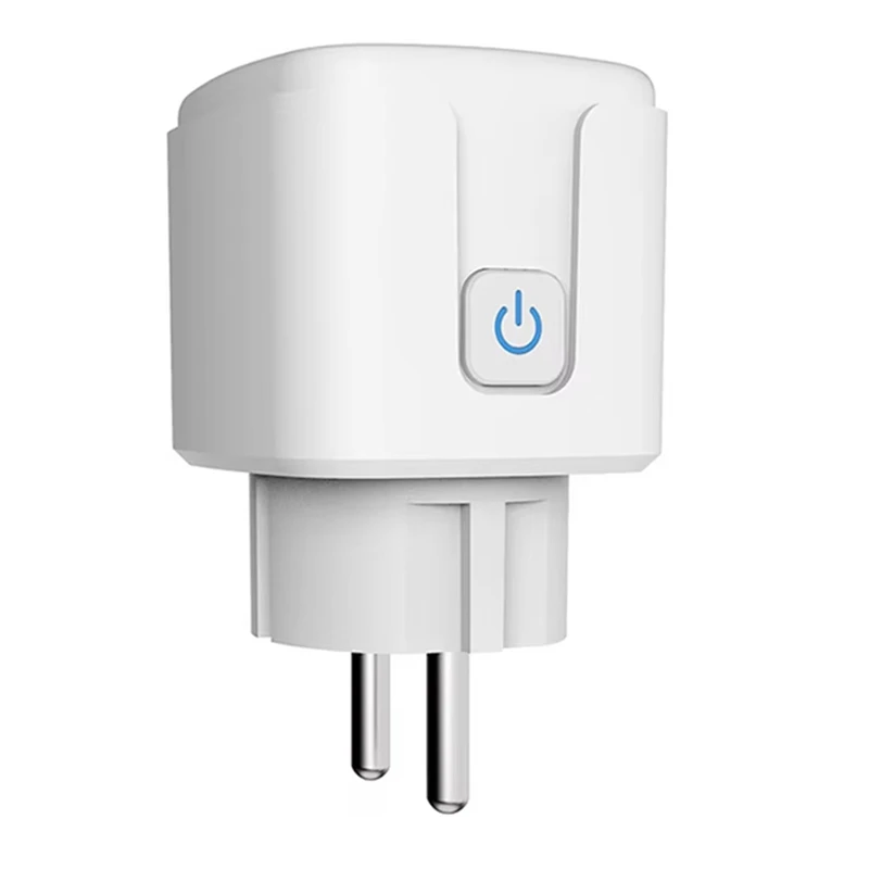 Ewelink Wifi Smart Socket With Power Monitoring Smart Plug Voice Control Work EU Plug