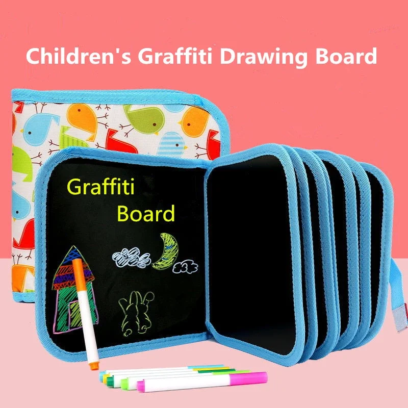 Babys pielzeug Set Malerei Zeichnung Spielzeug Tafel mit magischen Stift Kreide Malerei Malbuch lustige Spielzeug Kind Malerei Tafel