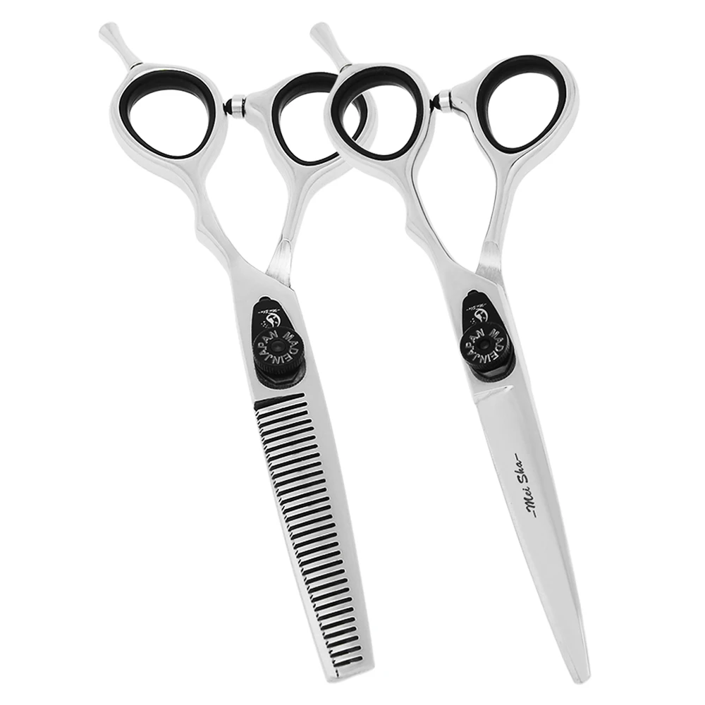 5.5" 6.0" Japan Steel Hairdressing Scissors Set 440C Professional Cutting Shears Thinning Scissors Salon Haircut Clippers A0082A