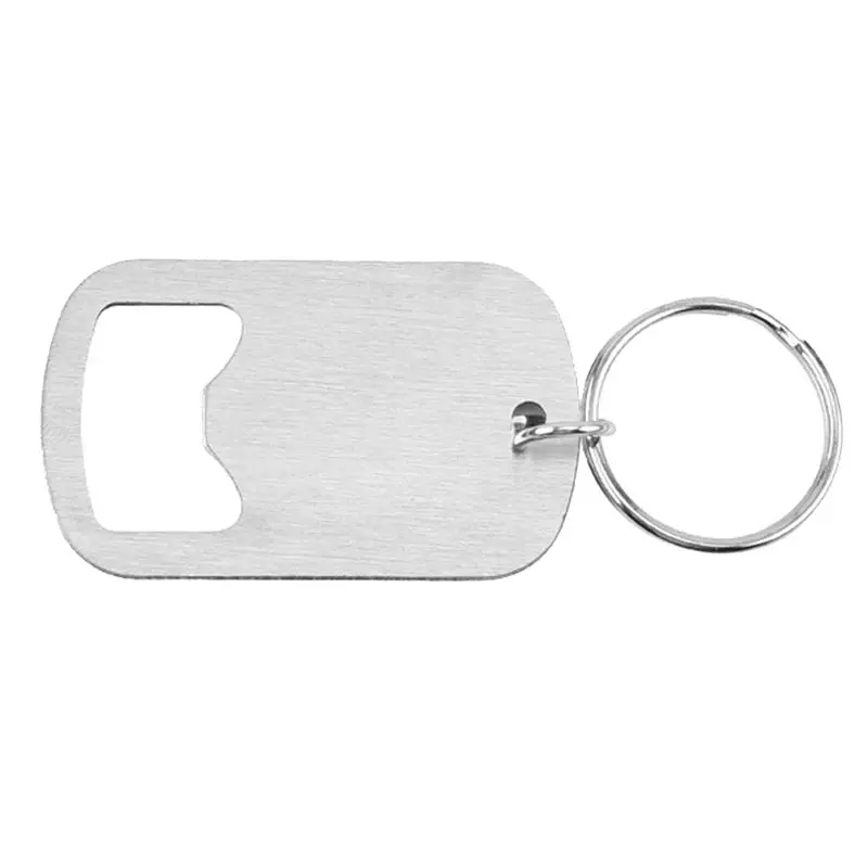AB02 30 Pcs Stainless Steel Bottle Opener Keychain Beer Opener Portable Beer Bottle Opener For Kitchen And Party