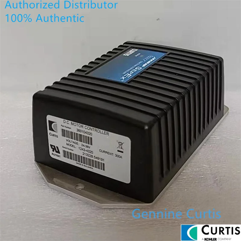 Genuine Curtis Controller 1243 1243-4320 24V 36V 300A DC Motor Speed Controller 24 36 Volt 300 Amp Golf Cart Pallet Truck