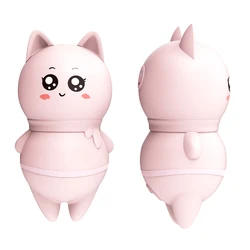 Mini Cute Cat Vibrators Toys Female Tongue Licking Clitoris Vacuum Stimulator Vagina Massager Adults Goods Sex Toys For Women