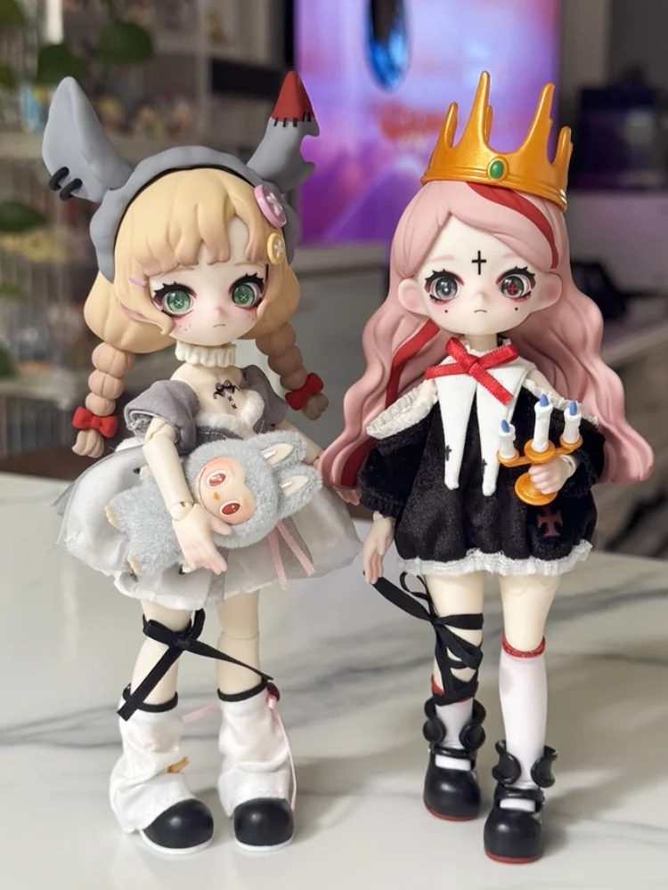 In Stock Nyssa Bizarre Nightmare Series 1/12 Bjd Blind Box Mystery Box Dolls Kawaii Action Anime Figure Toys Gift