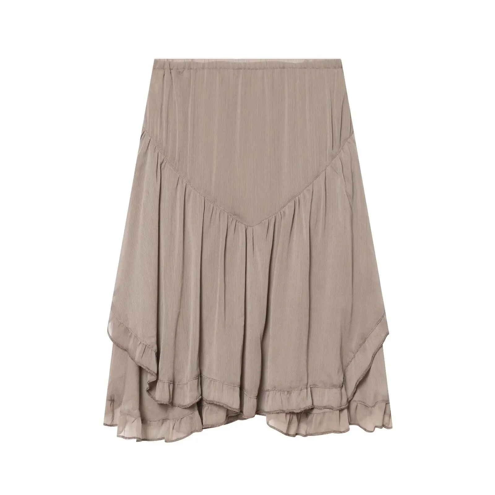 Irregular Ruffles Cake Skirt Pleated Cake Womens Skirt High Waist Faldas Mujer 2026 Skirt Eleganr Skirts Spring Summer Brand Hot