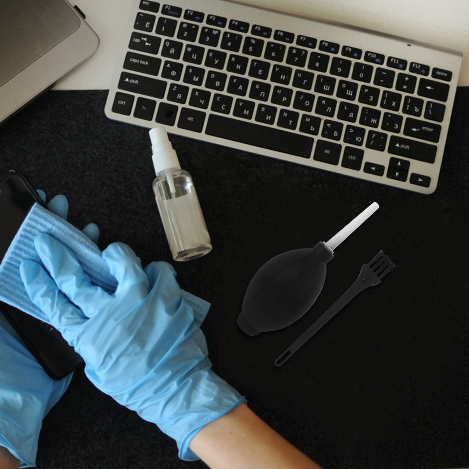 

Computer Cleaning Brush Multi-Function Soft Durable for Keyboard Laptop Phone Camera Cleaner Dust Removal Electronics Set