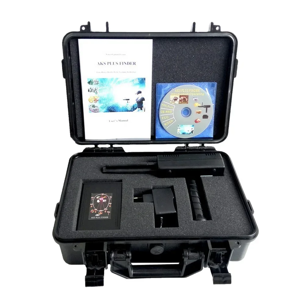 

2025Новый портативный высокопроизводительный металлоискатель AKS Plus дальнего действия, глубина: 20 метров