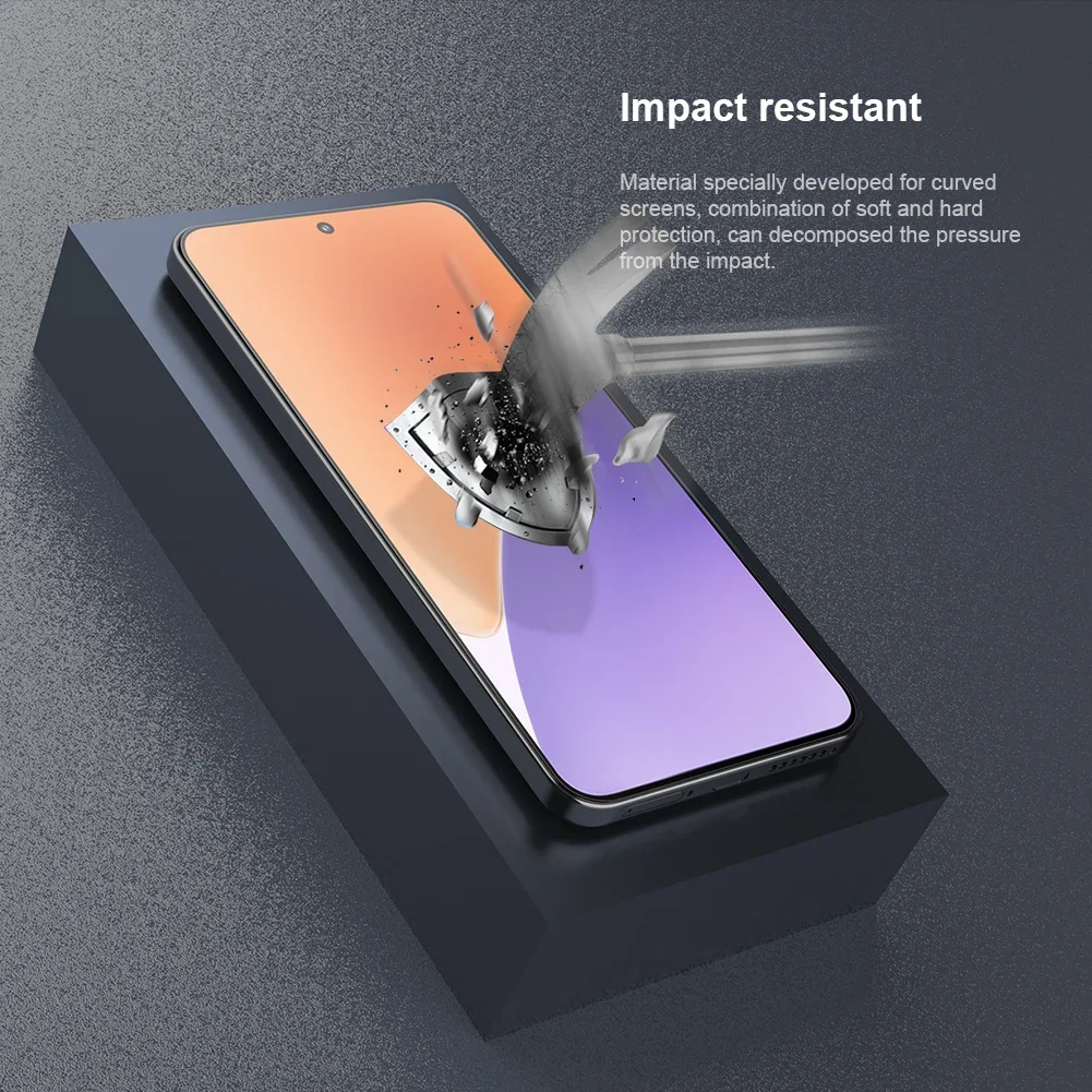 

For Xiaomi 15 Ultra Mi 15 Pro 5G Nillkin 2 Piece Set Impact Resistant Curved Soft Film Screen Protector (Non Tempered Glass)