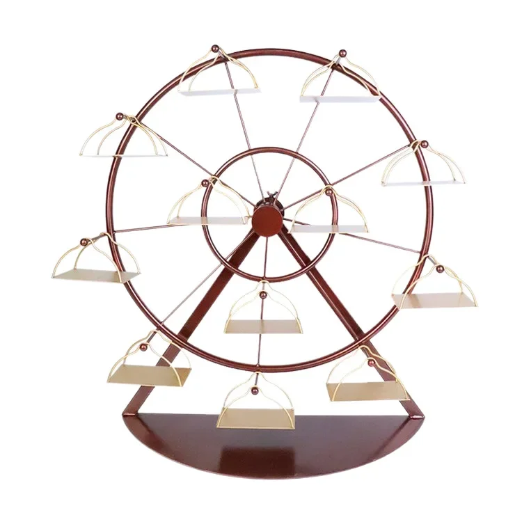 Rotating Ferris wheel, vegetable plate, hot pot restaurant, personalized display grill, restaurant dessert rack