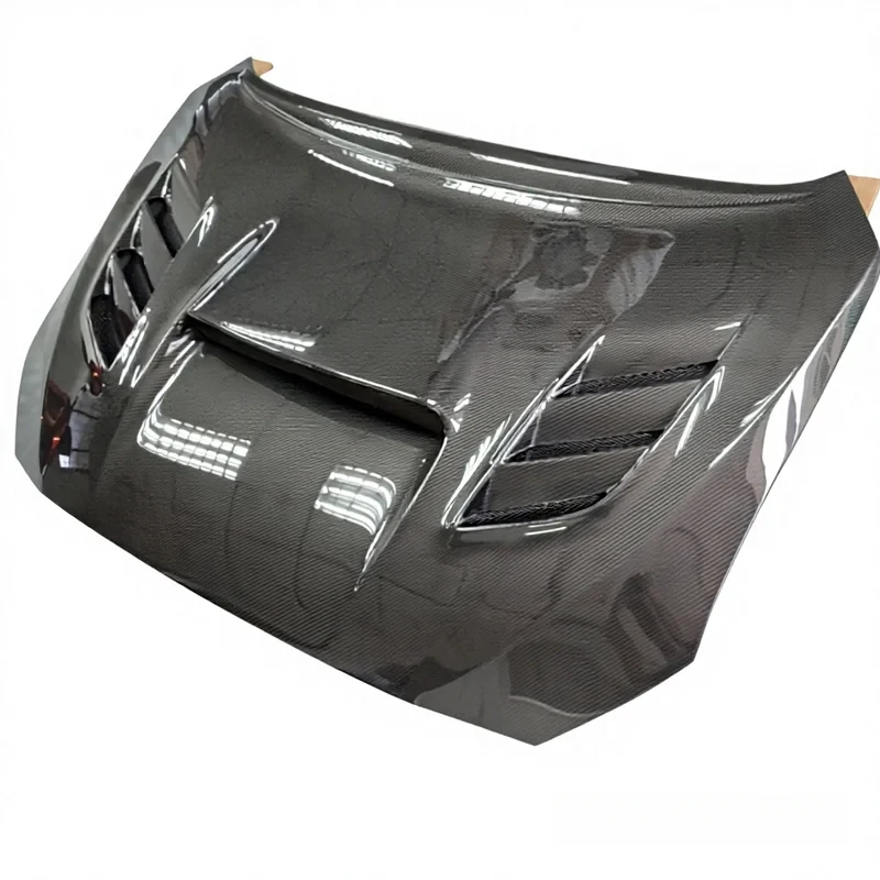 

VR Style Real Carbon Fiber Engine Hood Bonnet for WRX STI 2015-2021 Exterior Refit Parts