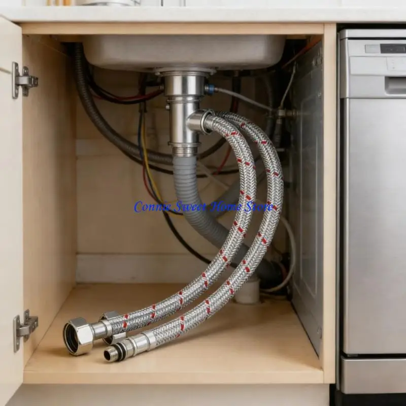 LXAF Easyly Install Stainless Steel Flexible Hose Extension For Home Industry