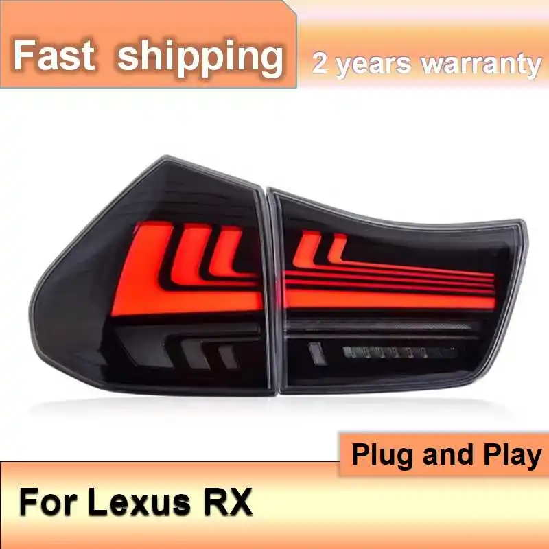 Car Accessories for Car Accessories for Lexus RX Taillight 2004-2008 RX300 Tail Light RX330 RX350 RX400 DRL+Brake+Turn Signal+Re